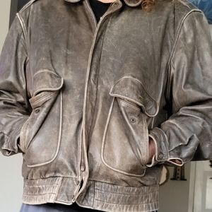 Aviator Leather Jacket